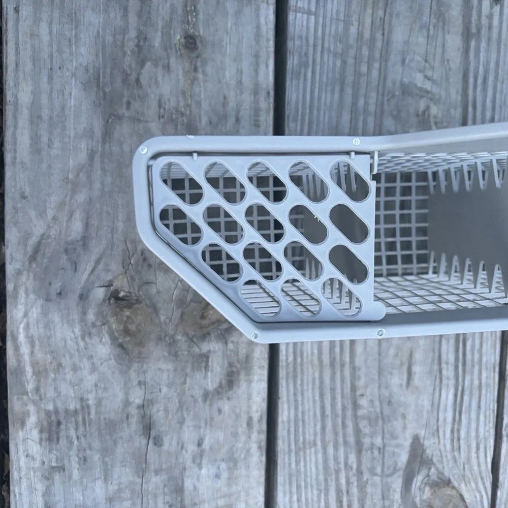 Dishwasher Bottom Utensil Basket Grey 19.5x4x6 Inches Dishwasher Part Accessory
